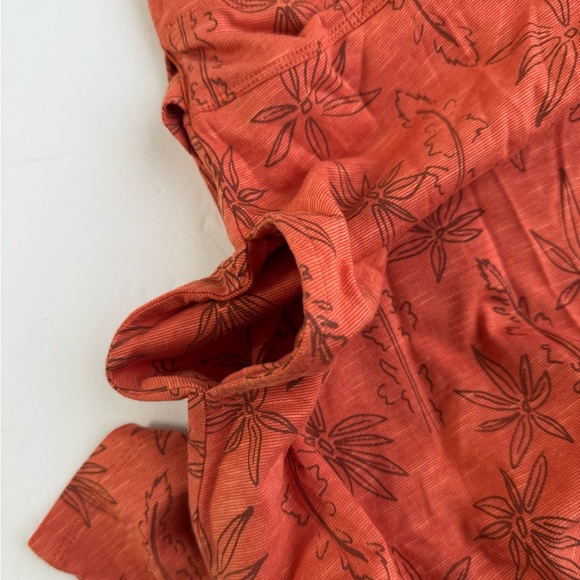 TOAD & CO Poppy Floral Cue Faux Wrap  Sleeveless Dress Travel Casual SZ Small - Picture 7 of 10